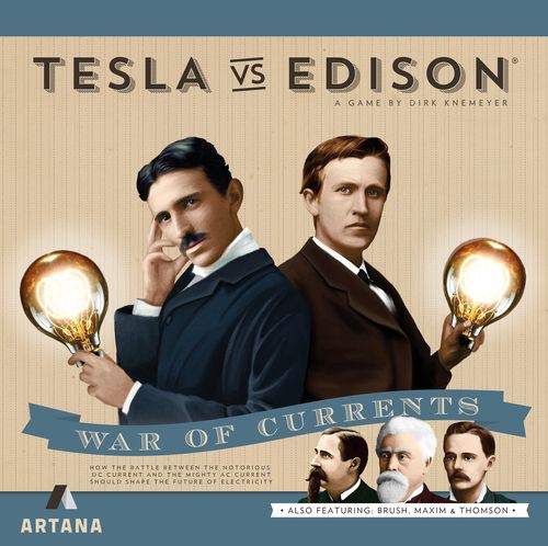 Обложка игры Tesla vs. Edison: War of Currents