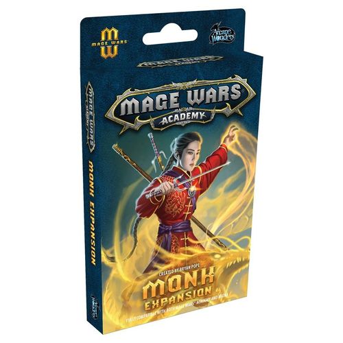 Обложка игры Mage Wars Academy: Monk Expansion