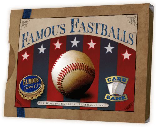 Обложка игры Famous Fastballs: The World's Smallest Baseball Game