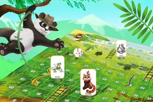 Змеи и лестницы. Бродилка