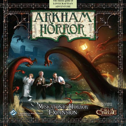 Обложка игры Arkham Horror: Miskatonic Horror