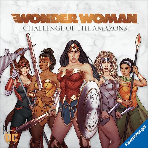 Обложка игры Wonder Woman: Challenge of the Amazons