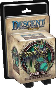 Descent: Journeys in the Dark (Second Edition) – Zarihell Lieutenant Pack