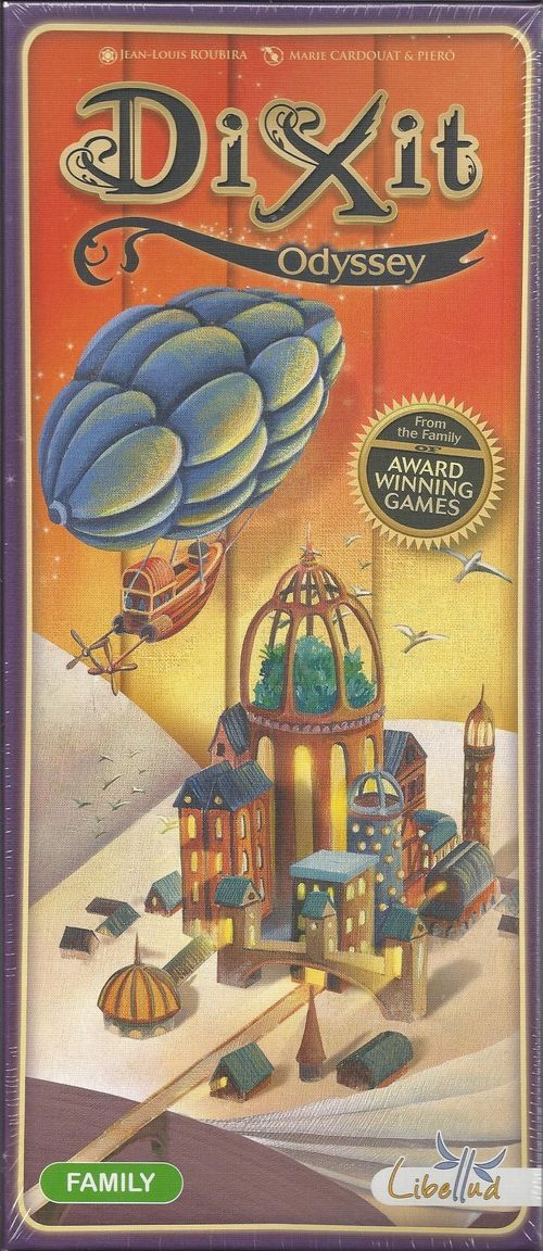 Обложка игры Диксит Одиссея (дополнение)