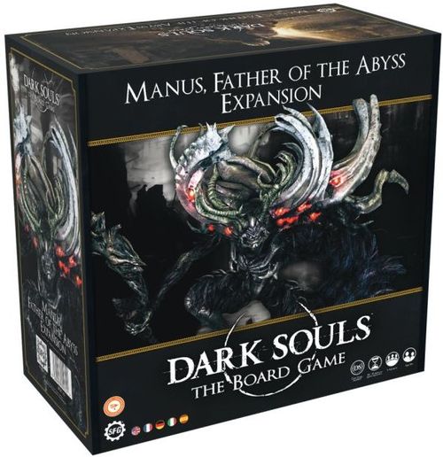 Обложка игры Dark Souls: The Board Game – Manus, Father Of The Abyss