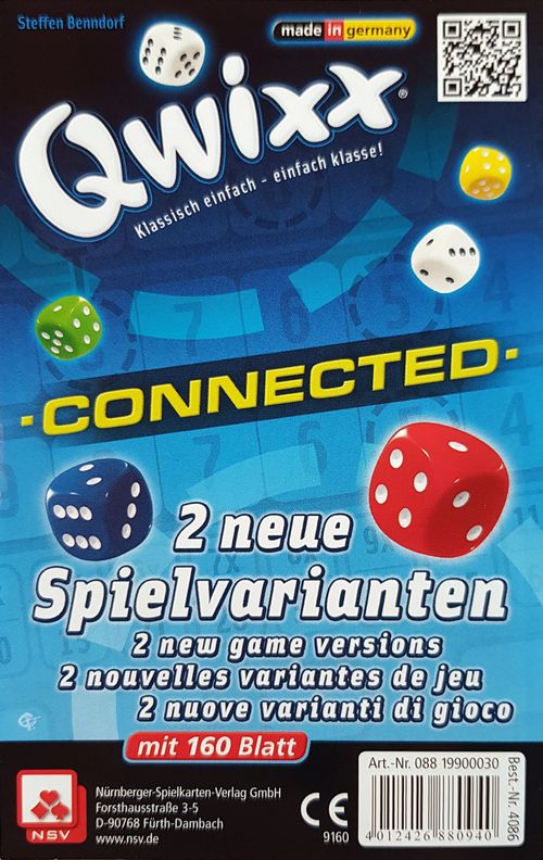 Обложка игры Qwixx: Connected