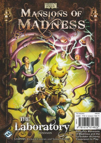 Обложка игры Mansions of Madness: The Laboratory Expansion