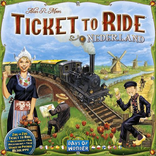 Обложка игры Ticket to Ride: Nederland