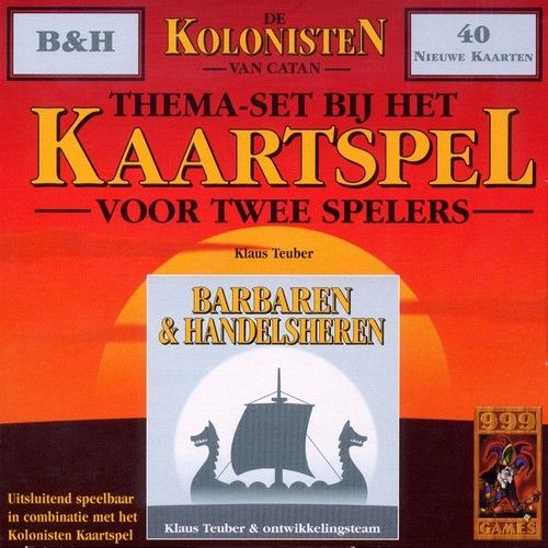 Settlers of Catan Card Game: Barbarians and Traders Upgrade Kit