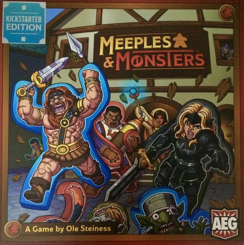 Обложка игры Meeples & Monsters