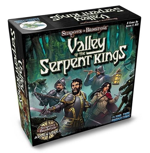 Обложка игры Shadows of Brimstone Adventures: Valley of the Serpent Kings