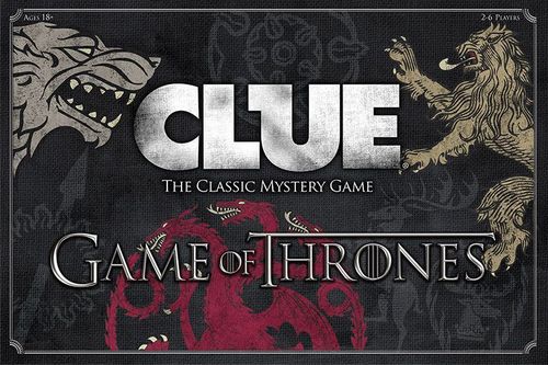 Обложка игры Clue: Game of Thrones