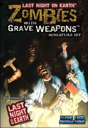 Обложка игры Last Night on Earth: Zombies with Grave Weapons Miniature Set