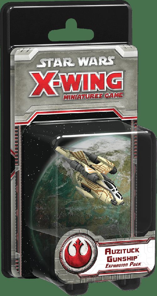 Обложка игры Star Wars: X-Wing Miniatures Game — Auzituck Gunship Expansion Pack