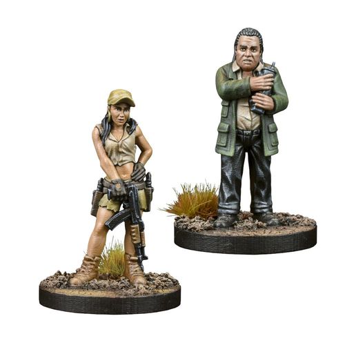 Обложка игры The Walking Dead: All Out War –Rosita & Eugene Booster