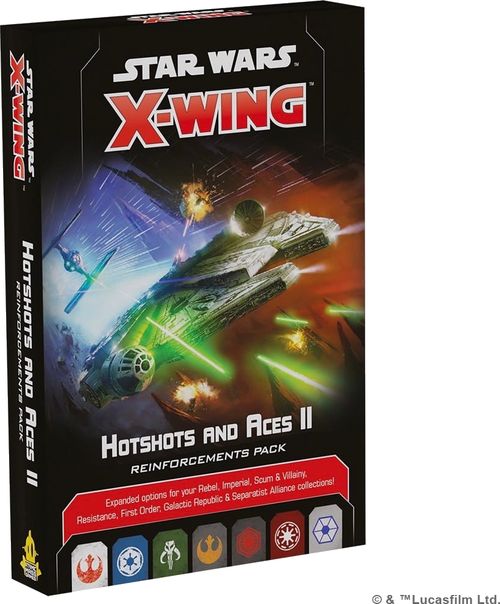 Star Wars: X-Wing Second Edition - Hotshots and Aces II Reinforcements Pack