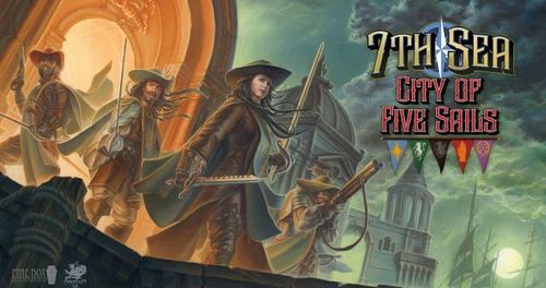 Обложка игры 7th Sea: City of Five Sails