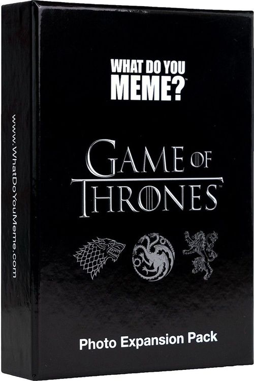 Обложка игры What Do You Meme? Game of Thrones Photo Expansion Pack