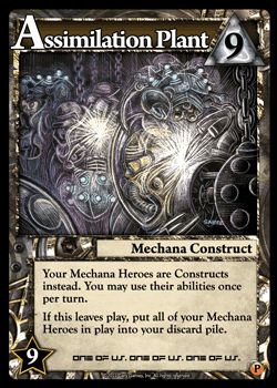 Обложка игры Ascension : "Assimilation Plant" Promo card