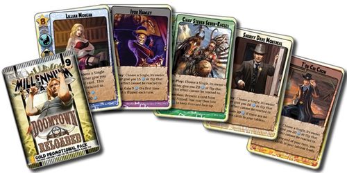Millennium Blades. Doomtown: Reloaded Promo Pack