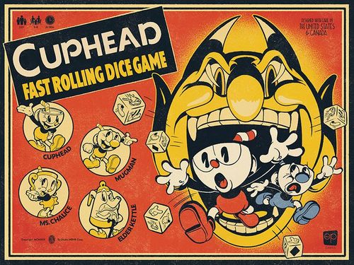 Обложка игры Cuphead: Fast Rolling Dice Game