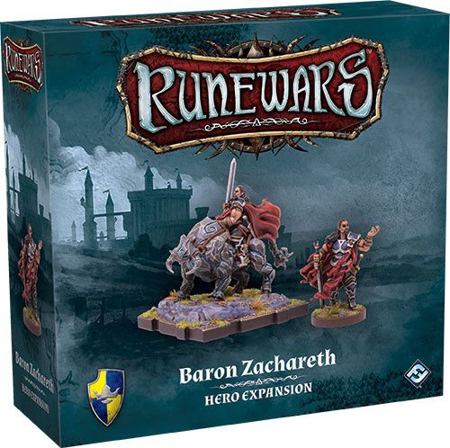 Runewars Miniatures Game: Baron Zachareth Hero Expansion