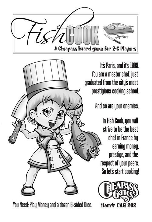 Обложка игры Fish Cook