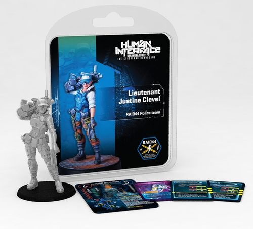 Обложка игры Human Interface: Nakamura Tower – RAID44 Lt. Justine Clevel