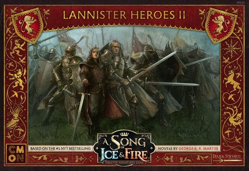 Обложка игры A Song of Ice & Fire: Tabletop Miniatures Game – Lannister Heroes II