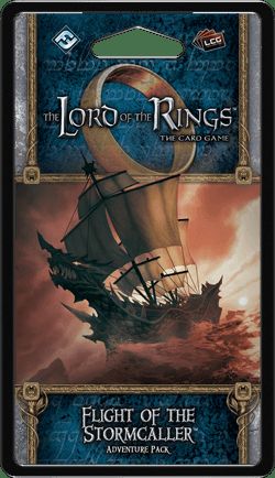 Обложка игры The Lord of the Rings: The Card Game – Flight of the Stormcaller