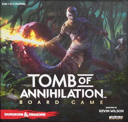 Обложка игры Dungeons & Dragons: Tomb of Annihilation Board Game