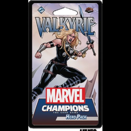 Обложка игры Marvel Champions: The Card Game – Valkyrie Hero Pack