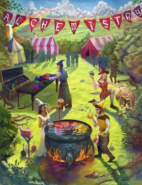 Обложка игры Alchemistry