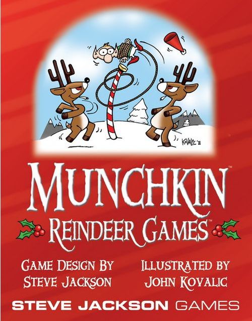 Обложка игры Munchkin Reindeer Games
