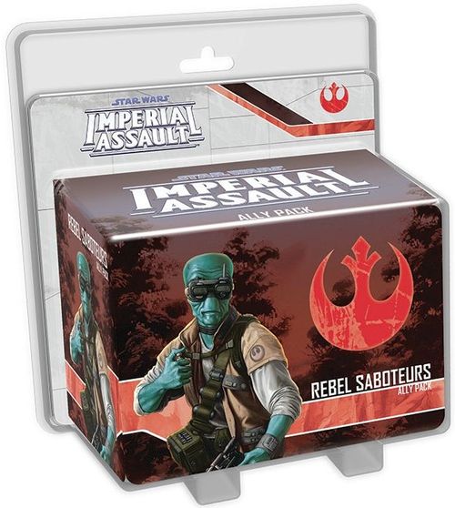 Обложка игры Star Wars: Imperial Assault - Rebel Saboteurs Ally Pack