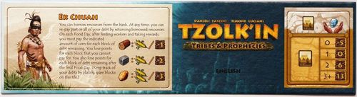 Обложка игры Tzolk'in: The Mayan Calendar - Tribes & Prophecies: Mini Expansion 1