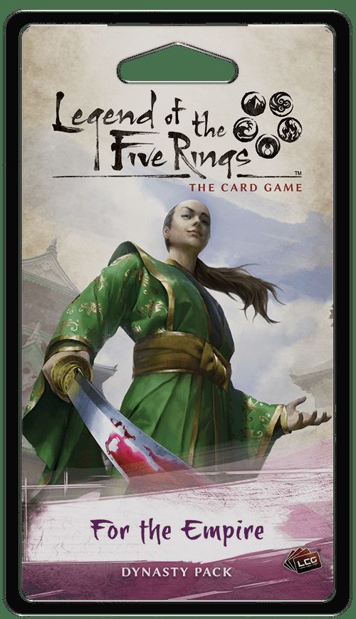 Обложка игры Legend of the Five Rings: The Card Game - For the Empire