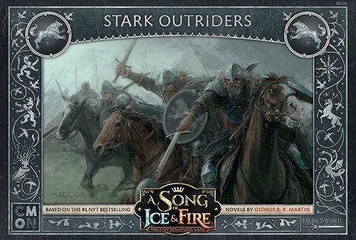 Обложка игры A Song of Ice & Fire: Tabletop Miniatures Game – Stark Outriders