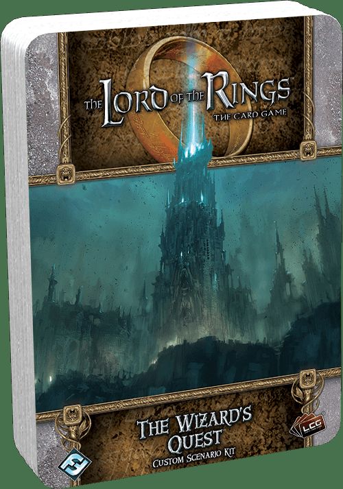 Обложка игры The Lord of the Rings: The Card Game - The Wizard's Quest