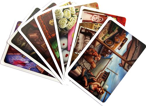 Tajemnicze Domostwo: Motive cards