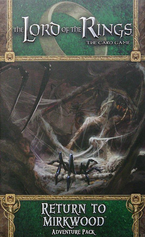Обложка игры The Lord of the Rings: Return to Mirkwood Shadows of Mirkwood Cycle