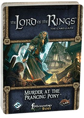 Обложка игры The Lord of the Rings: The Card Game – Murder at the Prancing Pony