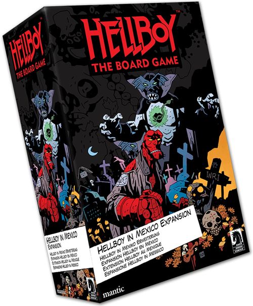 Обложка игры Hellboy: The Boardgame — In Mexico
