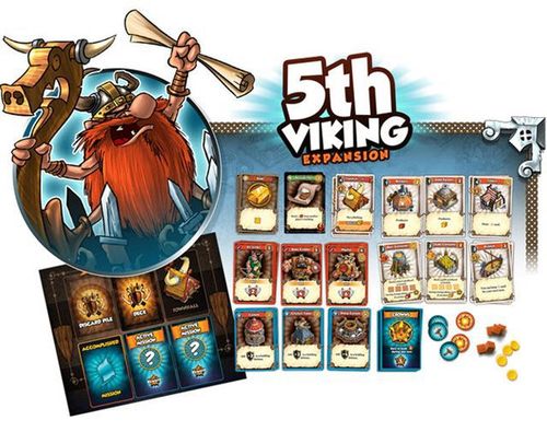 Обложка игры Vikings Gone Wild - 5th Player Expansion