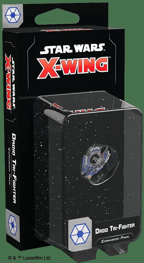 Обложка игры Star Wars: X-Wing Second Edition - Droid Tri-Fighter Expansion Pack