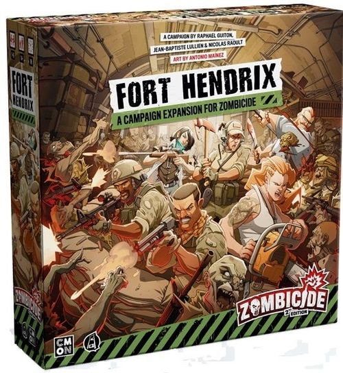 Обложка игры Zombicide (2nd Edition): Fort Hendrix