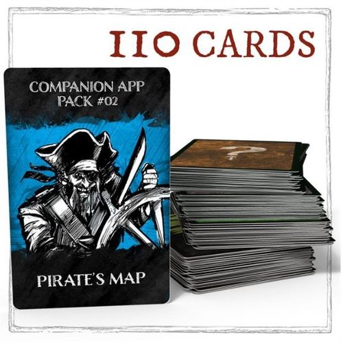 Обложка игры Robinson Crusoe: Adventures on the Cursed Island – Companion App Pack #02: Pirate's Map