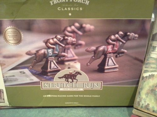 Front Porch Classics Stretch Run Board Game 2004 MIB