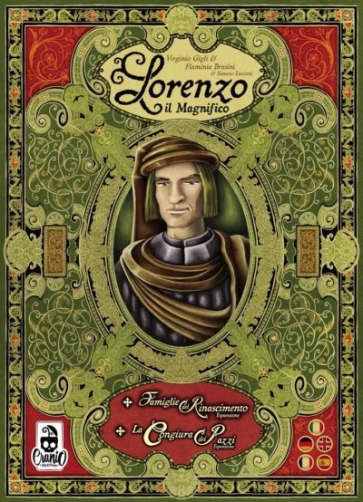 Обложка игры Lorenzo il Magnifico + Famiglie del Rinascimento + La Congiura dei Pazzi