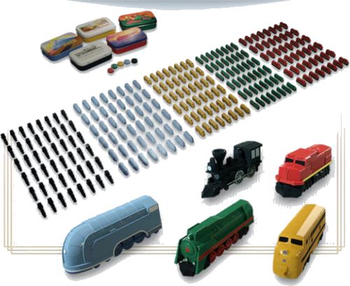 Deluxe Board Game Train Sets